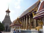 BANGKOK, THAILAND - Wat Phra Kaew temple - 'Ubosoth' hall & Belfry