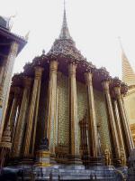 BANGKOK, THAILAND - Wat Phra Kaew temple - Phra Mondhop